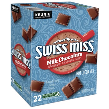 PRODUCTS | Swiss Miss 5000345150 Hot Cocoa K-Cups - Milk Chocolate (22/Box)