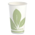 Cups and Lids | SOLO RW16BB-JD110 Bare Eco-Forward 16 oz. Paper Cold Cups - Green/White (1000/Carton) image number 0