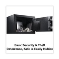 Office & Office Supplies | SentrySafe X014E 0.14 cu-ft. 9 in. x 6.6 in. x 6.6 in. Electronic Security Safe - Black image number 5