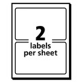 Labels | Avery 06876 4.75 in. x 7.75 in. Vibrant Laser Color-Print Labels with Sure Feed - White (50/Pack) image number 3