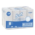 Toilet Paper | Scott 47305 2-Ply Septic Safe Pro Small Core High Capacity/SRB Bath Tissue - White (36/Carton) image number 0