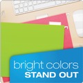 File Folders | Pendaflex 81672 1/5-Cut Tabs Letter Size Glow Hanging File Folders - Assorted Colors (25/Box) image number 2