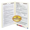File Folders | Smead 37115 End Tab 11-pt Manila 2-Fastener Folders with Reinforced Straight Tabs - Legal Size/Manila Exterior (50/Box) image number 8