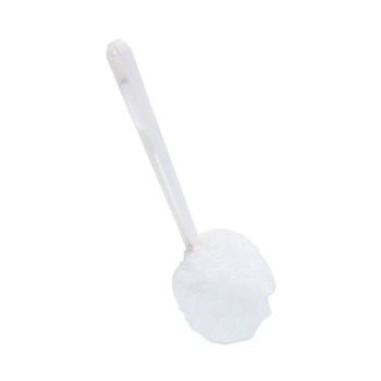 CLEANING BRUSHES | Boardwalk BWK00160EA 12 in. Toilet Bowl Mop - White