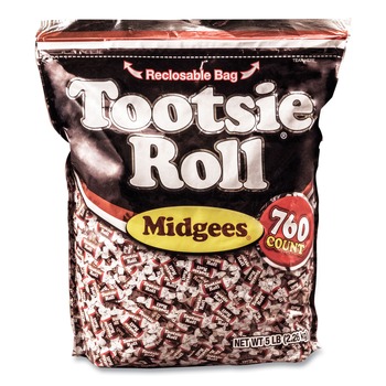  | Dolcetto OFXSN884580 5 lbs. Bag Midgees - Chocolate