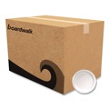 Bowls and Plates | Boardwalk CP9B1008125A 9 in. Diameter Paper Dinnerware Plate - White (1000/Carton) image number 0