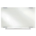 White Boards | Iceberg 31160 Clarity 72 in. x 36 in. Glass Dry Erase Board with Aluminum Trim - White Surface image number 0