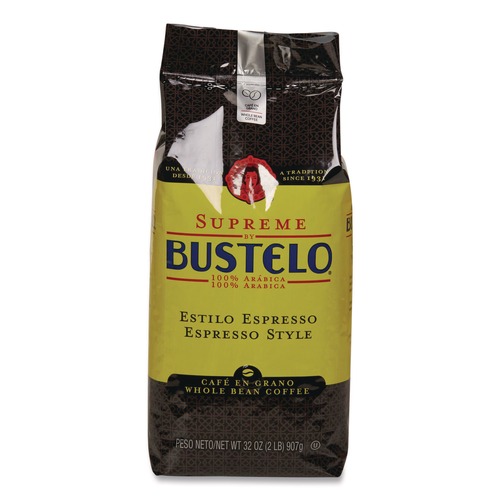 Coffee | Folgers 21892EA Cafe Bustelo Whole Bean Coffee Espresso 32 oz Bag image number 0