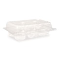 Food Trays, Containers, and Lids | Plastifar 18200 Bakery Containers, Muffin/Cupcake, 7.25 x 9.88 x 3.13, Clear, 250/Carton image number 2