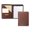 Notebooks & Pads | Samsill 71716 8-1/2 in. x 11 in. Contrast Stitch Leather Padfolio Leather - Tan image number 3