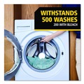 Just Launched | Rubbermaid Commercial FGQ63000BL00 Executive Series Hygen 16 in. x 16 in. Microfiber Glass Cleaning Cloths - Blue (12/Carton) image number 5