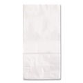 Food Service | Ross & Wallace Paper Products 05007500BX 7.5 in. x 10.5 in. #30 Size Grocery Paper Bags - White (500/Carton) image number 2