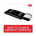 Mouse Pads & Wrist Support | 3M AKT80LE Knob Adjust Keyboard Tray with Highly Adjustable Platform - Black image number 6