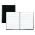 Notebooks & Pads | Blueline A7.BLK 150-Sheet 9.25 in. x 7.25 in. 1-Subject Medium/College Rule Executive Notebook - Black Cover image number 1