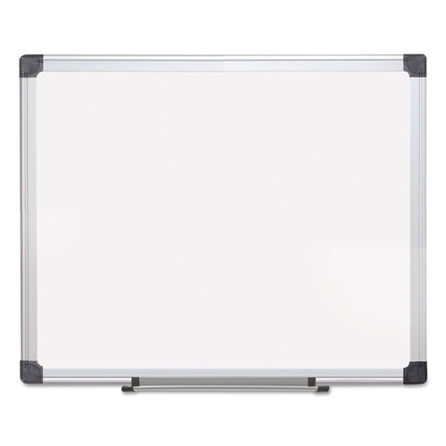 White Boards | MasterVision CR0601170MV 24 in. x 36 in. Aluminum Frame Porcelain Value Dry Erase Board - White image number 0