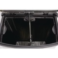 Trash & Waste Bins | Rubbermaid Commercial 1901999 Slim Jim 24-Gallon Front Step Style Stainless Steel Step-On Container - Black image number 3