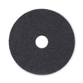 Just Launched | Boardwalk BWK4017BLA 17 in. Diameter Stripping Floor Pads - Black (5/Carton) image number 1