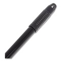 Mops | Carlisle 3697000 1 in. Diameter x 60 in. Vinyl Coated Jaw Style Metal Mop Handle - Black image number 4