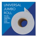  | Scott 03148 3.55 in. x 1000 ft. 2-Ply Essential JRT Jumbo Roll Septic Safe Tissue - White (4 Rolls/Carton) image number 4