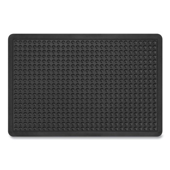 FLOOR MATS | Apache Mills 39097090020000300 24 in. x 36 in. Bubble Flex Rectangular Anti-Fatigue Mat - Black