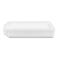 Boxes & Bins | HON HFMBIN3 Flagship 12.75 in. x 16 in. x 3 in. 1 Section Storage Bins - Translucent White image number 1