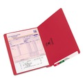 File Folders | Smead 25710 0.75 in. Expansion Shelf-Master Reinforced End Tab Colored Folders - Letter Size/Red (100/Box) image number 4