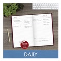 Notebooks & Pads | AT-A-GLANCE SD37613 (200 Sheets) 2026 Edition 12 in. x 7.75 in. Wide/Legal Rule Standard Daily Diary - Red Cover image number 5