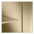 Office Filing Cabinets & Shelves | Tennsco 1470-BLK 36 in. x 18 in. x 72 in. Unassembled High Standard Cabinet - Black image number 7