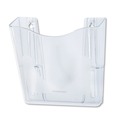 Desktop Organizers | Deflecto 63001 Euro-Style DocuPocket 10.25 in. x 4 in. x 10 in. A4/Legal/Letter/Magazine/Portfolio Size Portrait Wall File - Clear image number 0