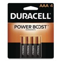 Batteries | Duracell MN2400B4Z Power Boost CopperTop Alkaline AAA Batteries (4/Pack) image number 0