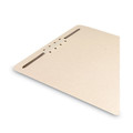File Folders | Smead 35511 2 in. Capacity 1-Fastener File Backs - Letter Size/Manila (100/Box) image number 3