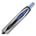 Pens | uni-ball 33951 Medium 0.7 mm Blue Ink Signo 207 Gel Pen Retractable - Smoke/Black/Blue Barrel (1 Dozen) image number 5