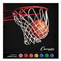 Breakroom Supplies | Champion Sports RBB4 No. 6 Intermediate Size Rubber Sports Ball For Basketball - Orange image number 2
