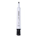 Washable Markers | Universal UNV43681 Medium Bullet Tip Dry Erase Marker - Black (1 Dozen) image number 2