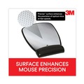Mouse Pads & Wrist Support | 3M MW309LE 8.6 in. x 6.75 in. Antimicrobial Gel Compact Mouse Pad with Wrist Rest - Black image number 2