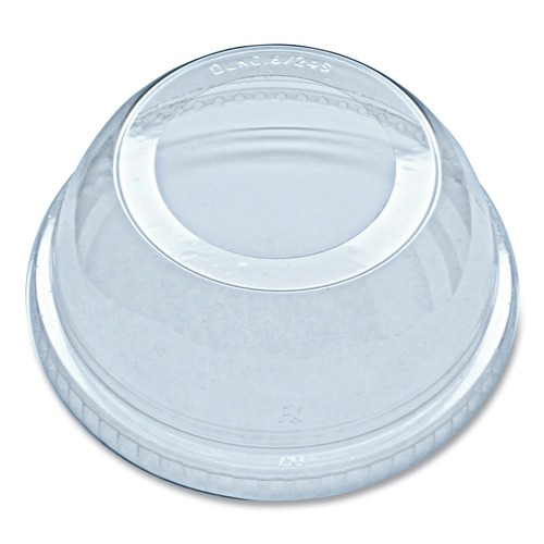 Cups and Lids | Fabri-Kal DLKC1624S Greenware Cold Drink Lids Fits 16 oz. to 24 oz. - Clear (1000/Carton) image number 0