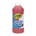 Acrylic & Tempera Paint | Crayola 54-2016-038 16 oz Washable Paint - Red image number 0