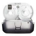 Paper Towels and Napkins | San Jamar R3600TBK 8 in. x 5.75 in. x 12.75 in. VersaTwin Tissue Dispenser Classic Transparent Black Pearl image number 1
