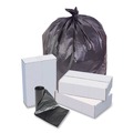 Trash Bags | Inteplast Group S366022K 36 in. x 60 in. 22.1 mic 55 Gallon High-Density Commercial Can Liners - Black (150/Carton) image number 4