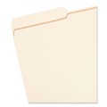 File Folders | Smead 15434 1/3-Cut Tabs Assorted Legal Size 0.75 in. Expansion 14-pt Reinforced Tab Manila File Folders - Manila (100/Box) image number 1