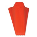 Office & Office Supplies | Master Caster 00965 Giant Foot 3.5 in. W x 6.75 in. D x 2 in. H No-Slip Rubber Wedge Doorstop - Safety Orange image number 2
