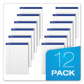 Notebooks & Pads | Ampad 20-170 8.5 x 11.75 Sheets (50) Recycled Wide/Legal Rule Writing Pads - Politex Green Kelsu Headband/White Sheets (1-Dozen) image number 5