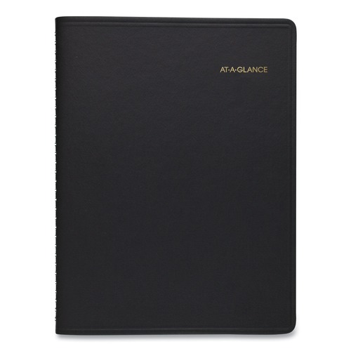 Notebooks & Pads | AT-A-GLANCE 7095005 11 in. x 8.25 in. 13-Month Jan. 2026 to Jan. 2027 Weekly Appointment Book - Black Cover image number 0