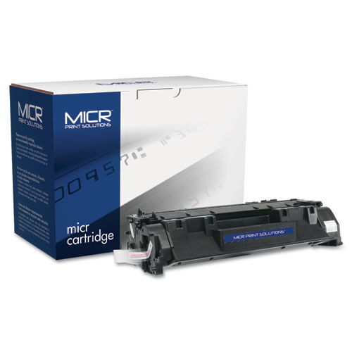 Ink & Toner | MICR Print Solutions MCR05AM Compatible CE505A(M) (05AM) 2,300 Page-Yield MICR Toner - Black image number 0