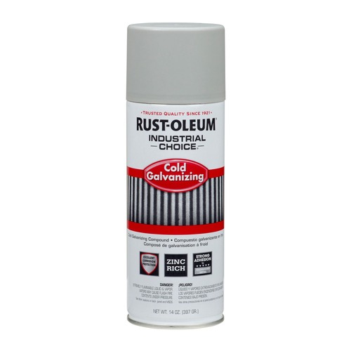Painting | Rust-Oleum RST1685830CT Industrial Choice 14 oz Galvanizing Metallic Compound Spray (6/Carton) image number 0