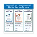 Copy & Printer Paper | Hammermill 10330-9 Colors 20 lbs. 8.5 in. x 11 in. Print Paper - Blue (500/Ream) image number 3