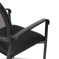 | Alera ALEEK43ME10B Eikon Series 20.86 in. x 24.01 in. x 33.07 in. Stacking Mesh Guest Chair - Black (2/Carton) image number 6