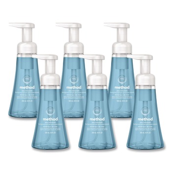 Method MTH00365 10 oz. Foaming Hand Wash - Sea Minerals Scent (6/Carton)
