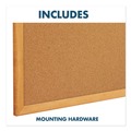 Bulletin Boards | Quartet S554 48 in. x 36 in. Oak Finished Fiberboard (MDF) Frame Combination Board - Brown/White Surface image number 1