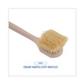  | Boardwalk BWK4220 20 in. Tampico Fill Long Handle Utility Brush - Tan image number 3